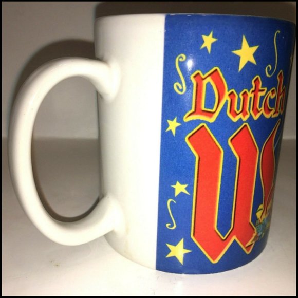 Dutch Wonderland Mug Cup Coffee Lancaster PA Duke the Dragon & Rollercoaster VG - Picture 6 of 12